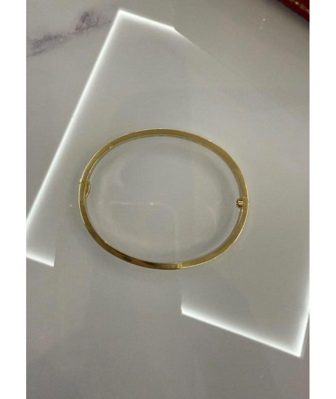 CARTIER Золотой браслет из желтого золота, фото 2