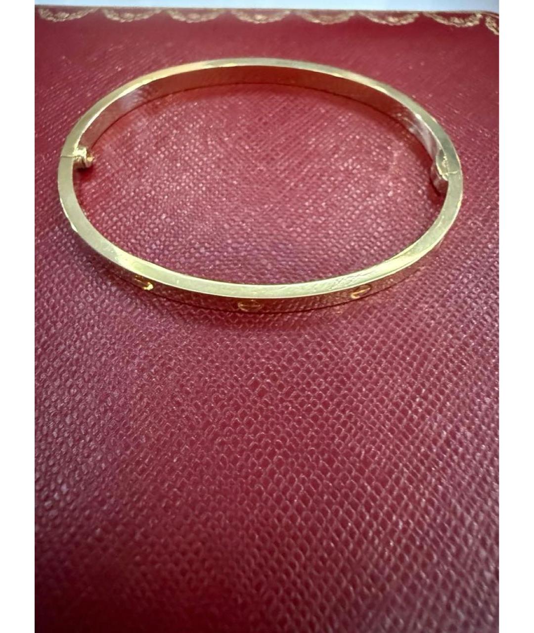 CARTIER Золотой браслет из желтого золота, фото 5