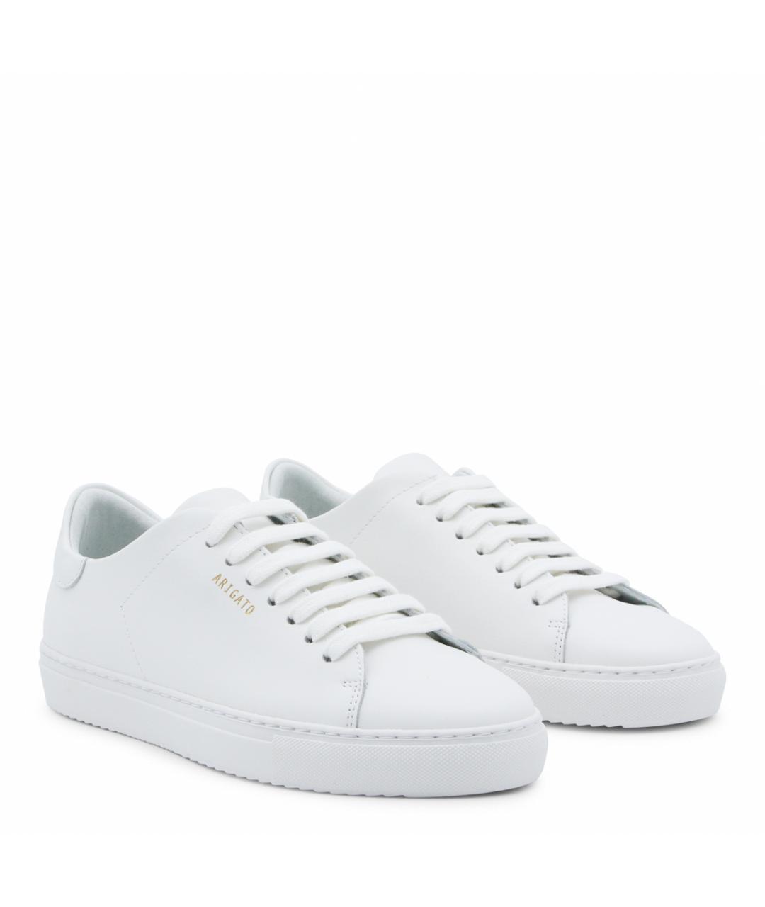 AXEL ARIGATO Белые кожаные низкие кроссовки / кеды, фото 2