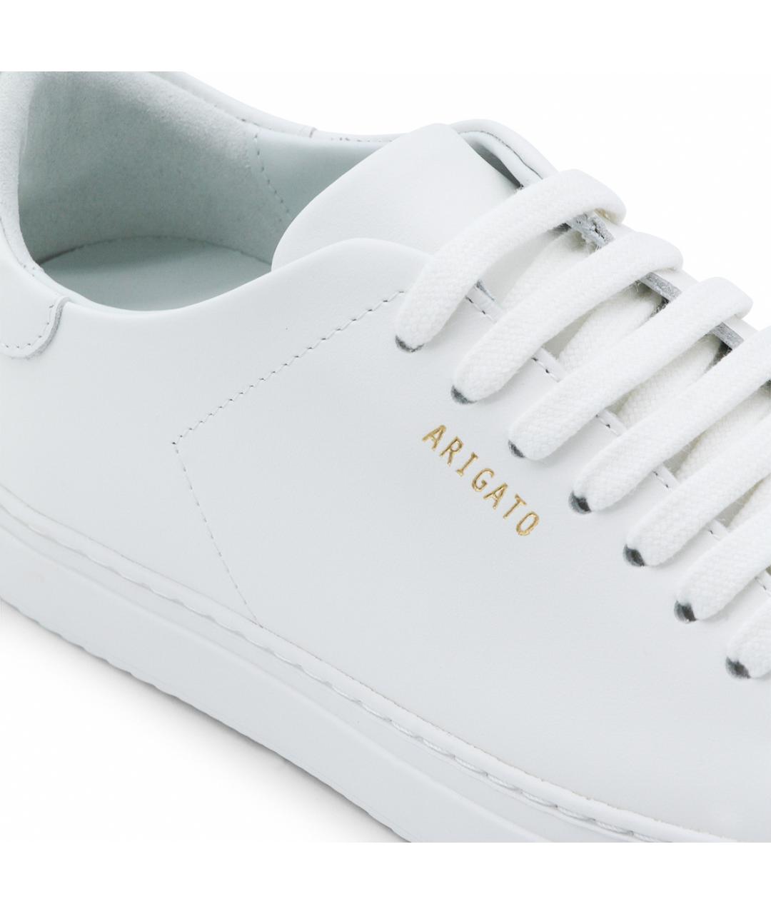 AXEL ARIGATO Белые кожаные низкие кроссовки / кеды, фото 4