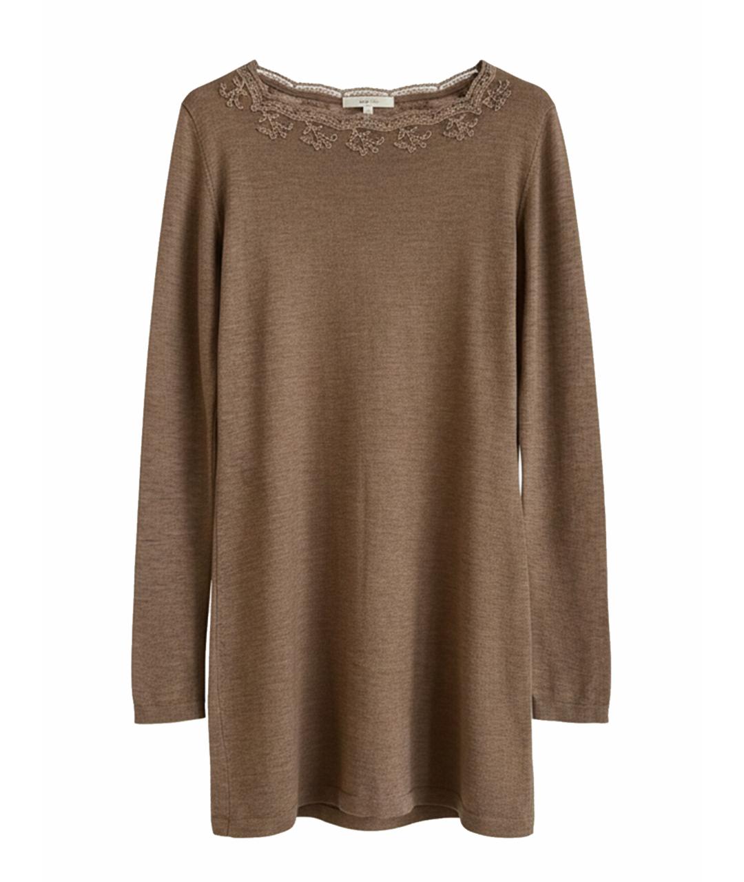 ERMANNO SCERVINO Коричневый кардиган, фото 1