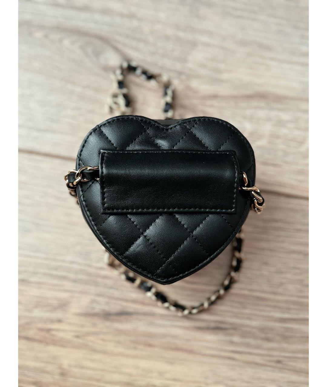 CHANEL Черная кожаная поясная сумка, фото 4