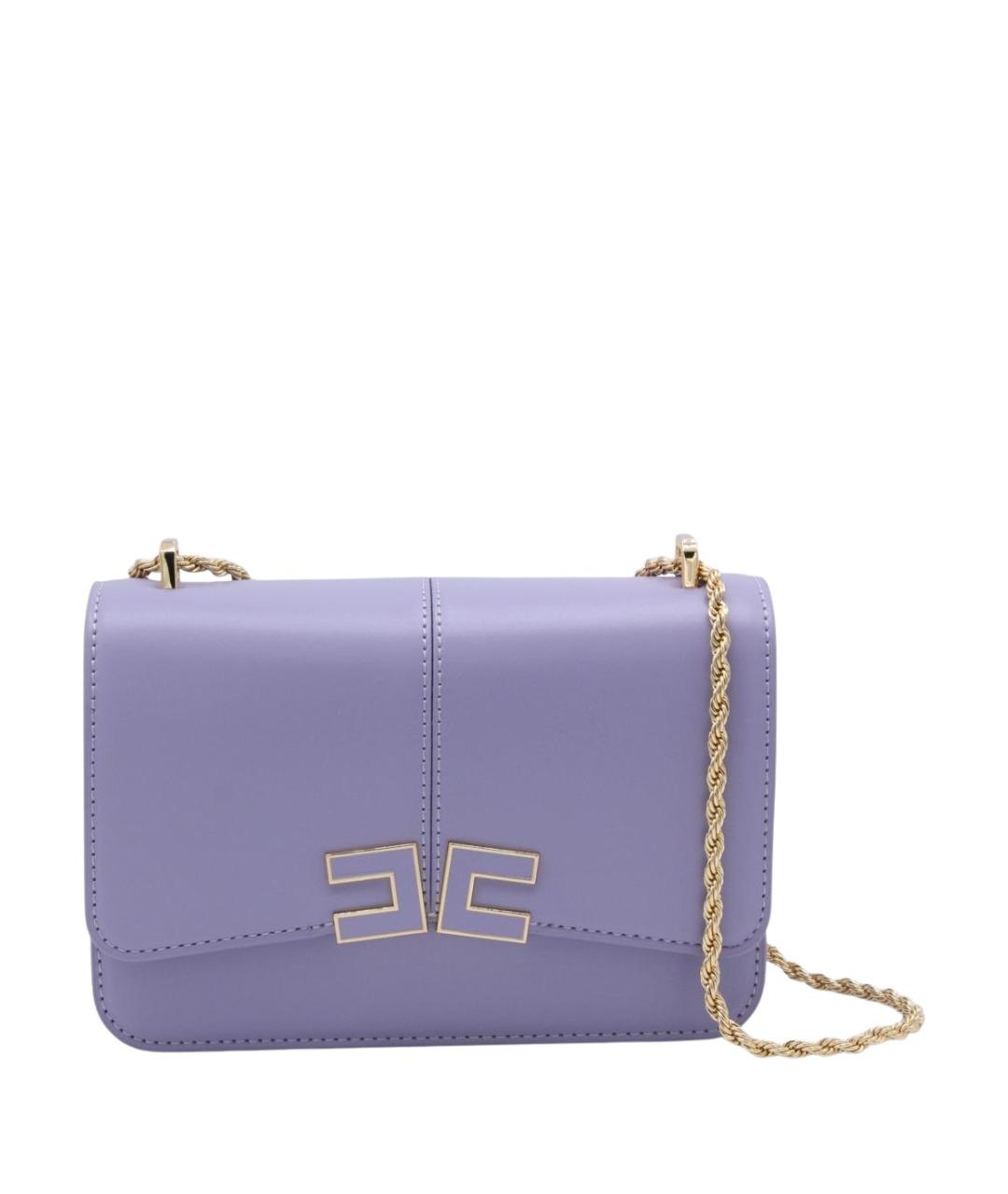 ELISABETTA FRANCHI Фиолетовая сумка через плечо, фото 1