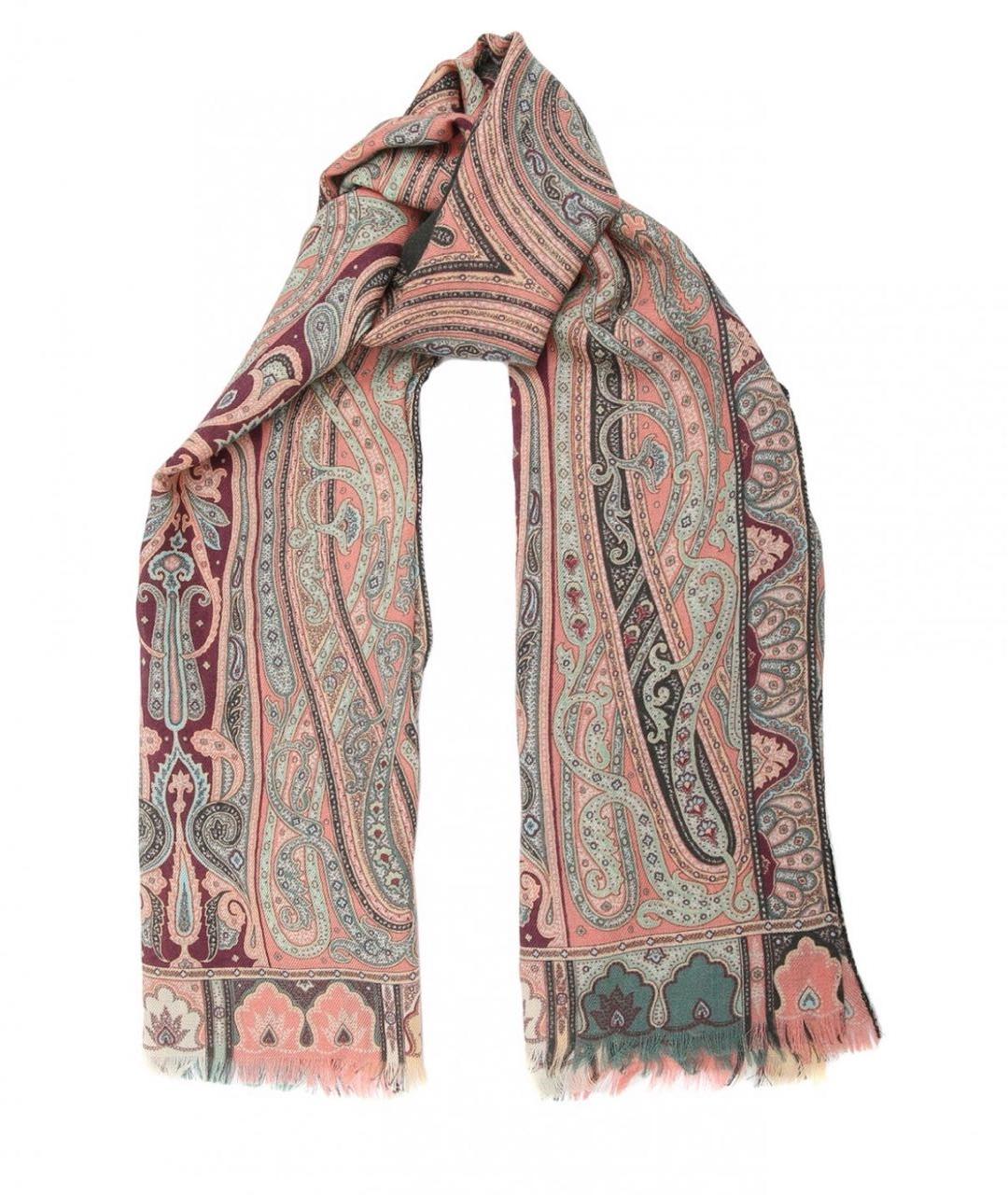 ETRO Мульти шерстяной шарф, фото 1