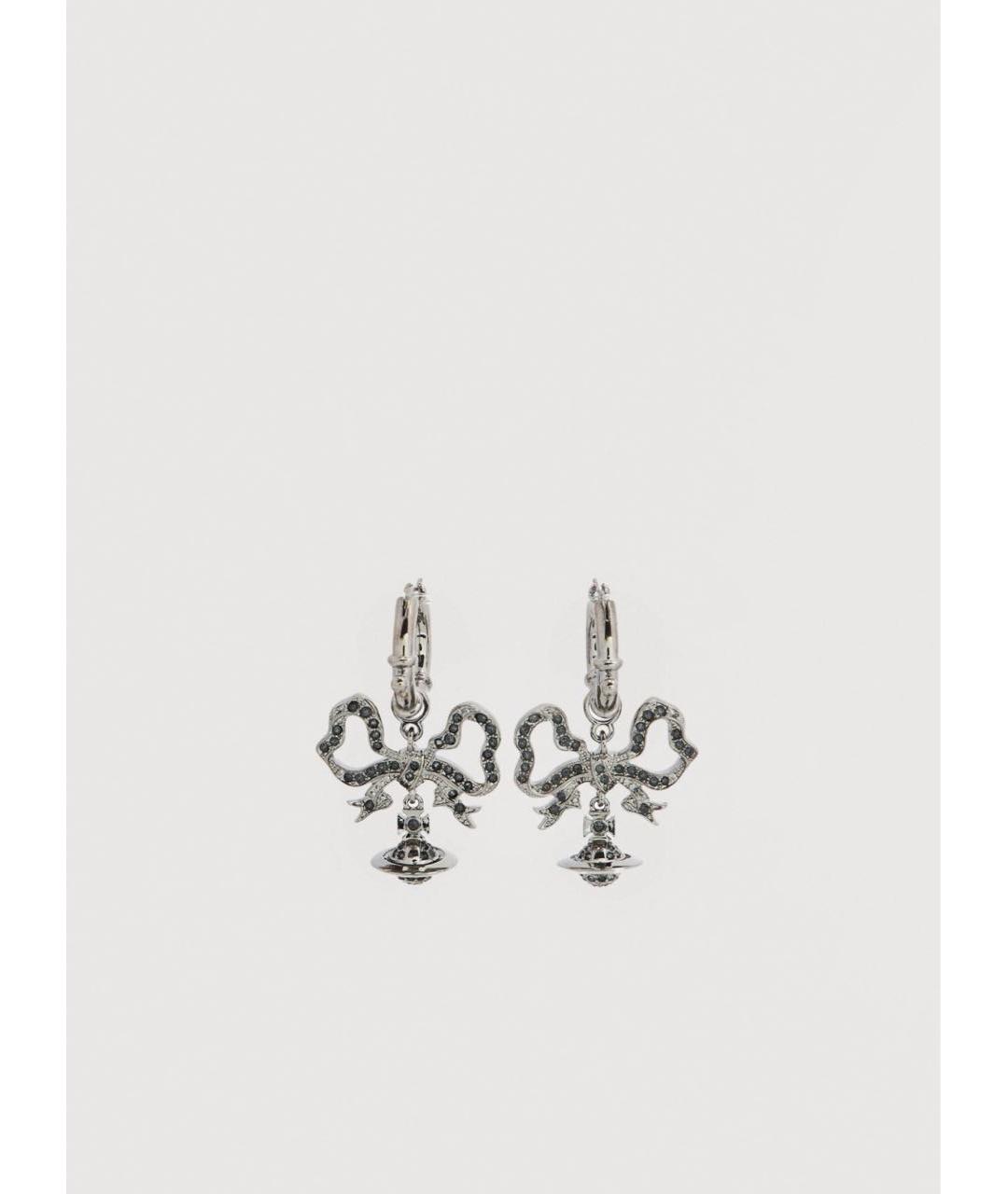 VIVIENNE WESTWOOD Серебряные латунные серьги, фото 5