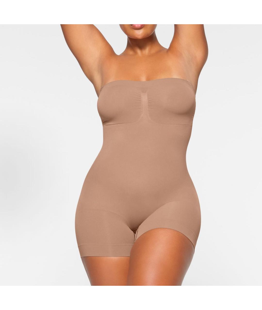 SKIMS Бежевое боди, фото 2