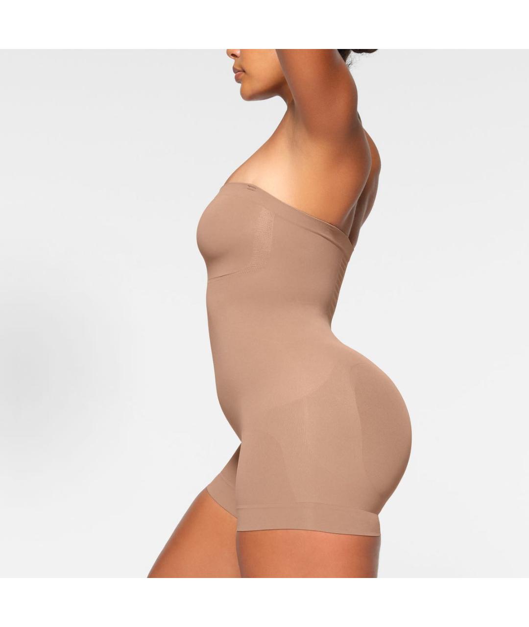SKIMS Бежевое боди, фото 3