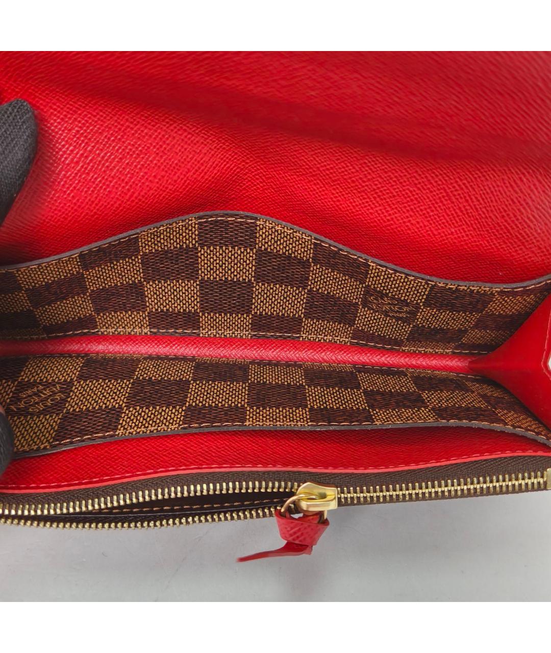 LOUIS VUITTON Коричневый кошелек, фото 7