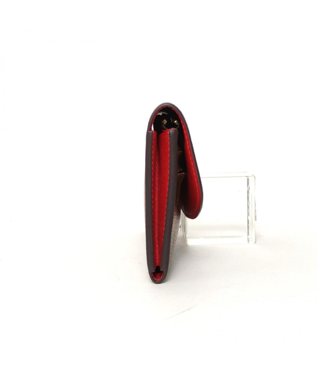 LOUIS VUITTON Коричневый кошелек, фото 5