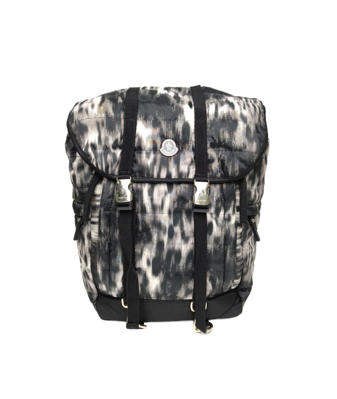 MONCLER Серый тканевый рюкзак, фото 10