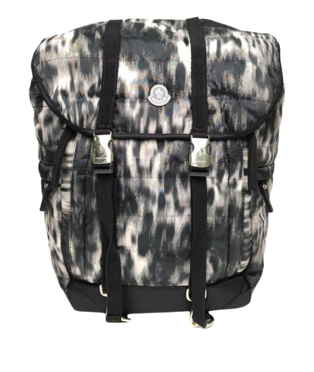 MONCLER Серый тканевый рюкзак, фото 1