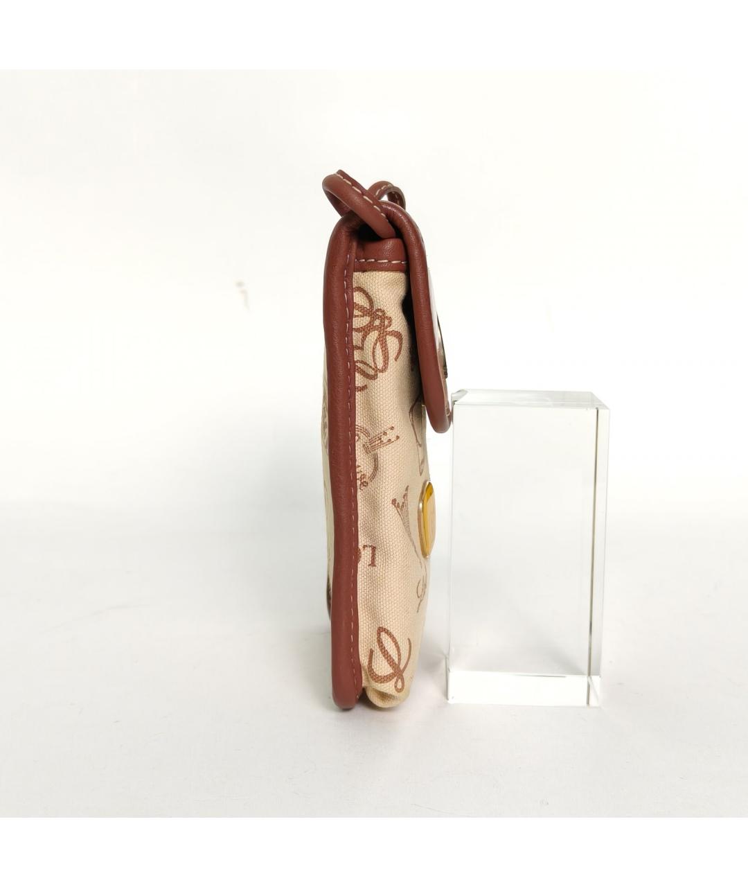 LOEWE Коричневая замшевая сумка через плечо, фото 3