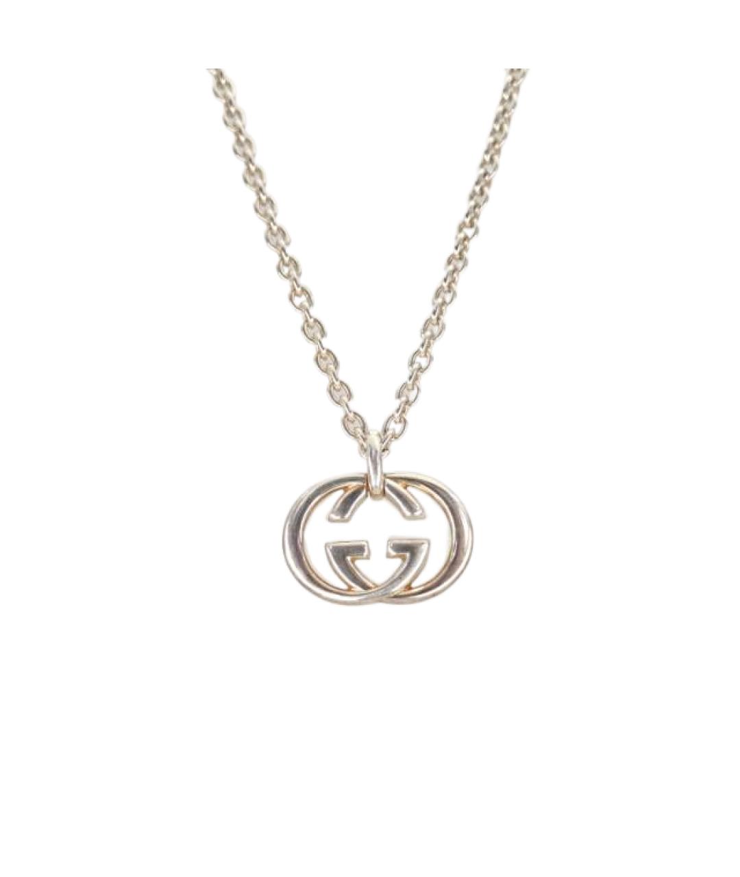 GUCCI Серебряная серебряная подвеска, фото 10