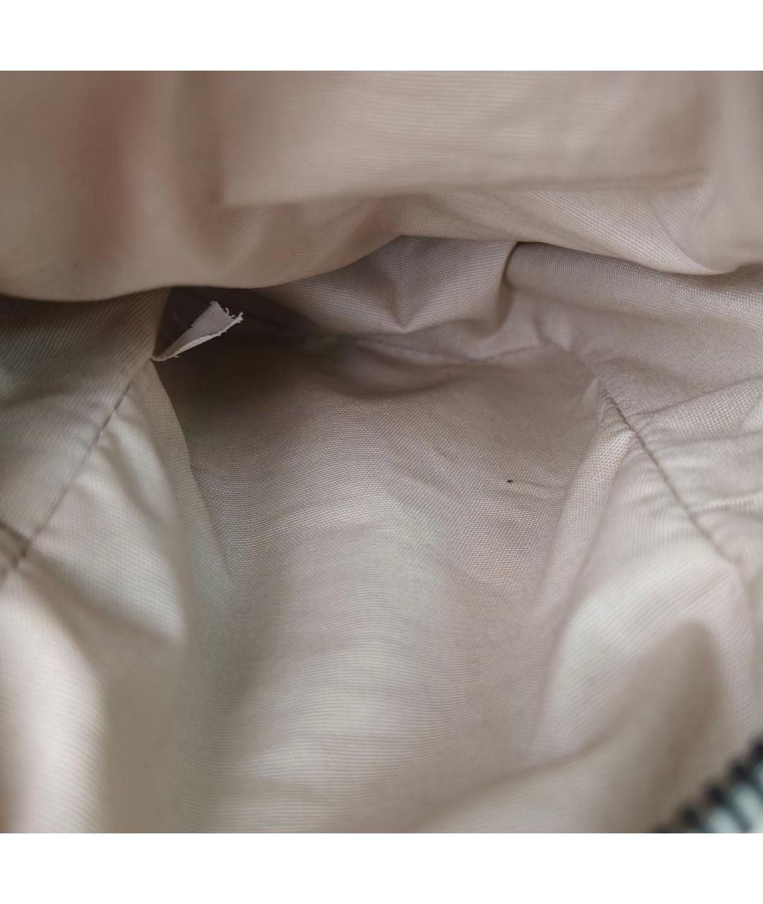 BOTTEGA VENETA Бежевая кожаная сумка через плечо, фото 7