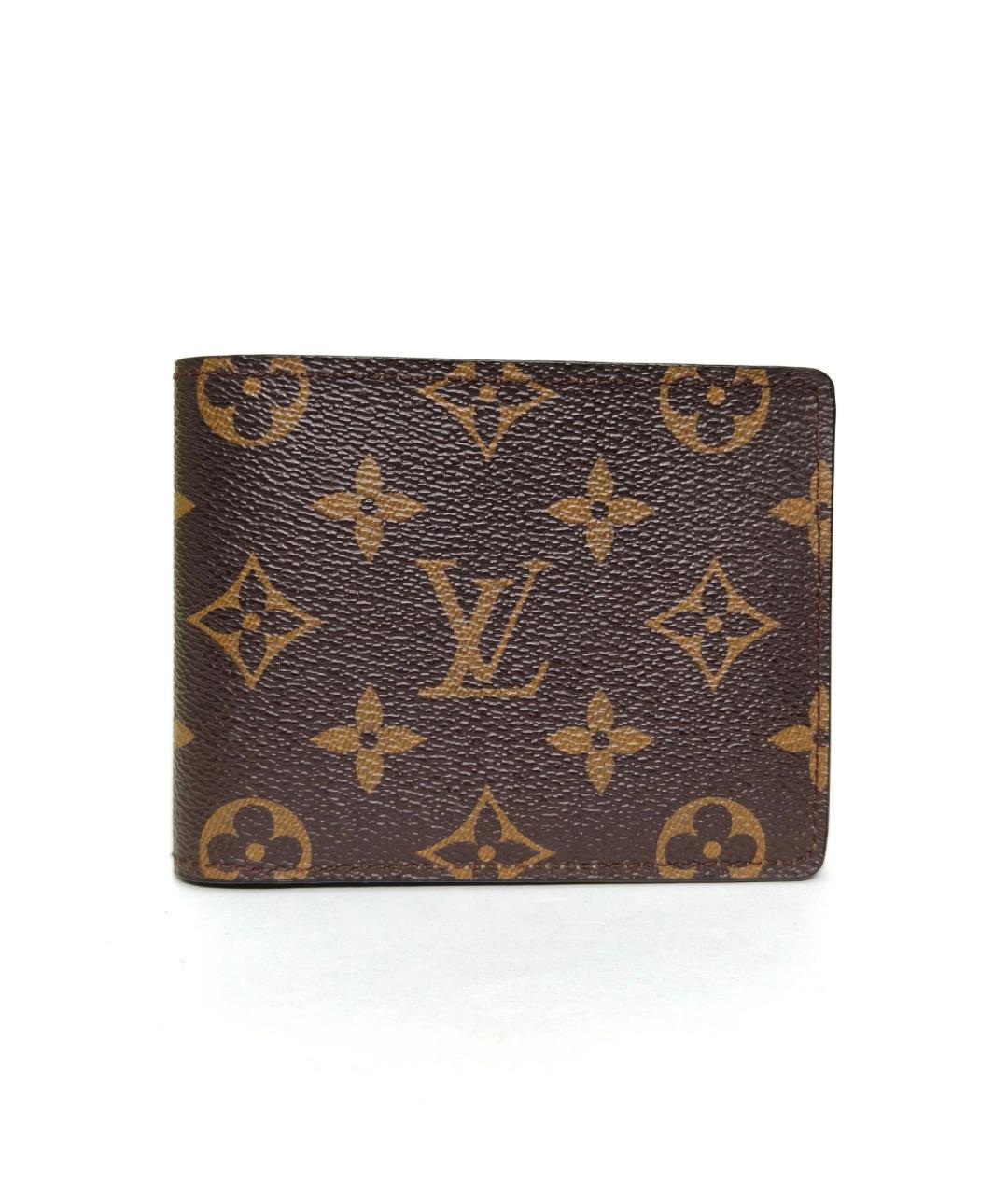 LOUIS VUITTON Коричневый кошелек, фото 2