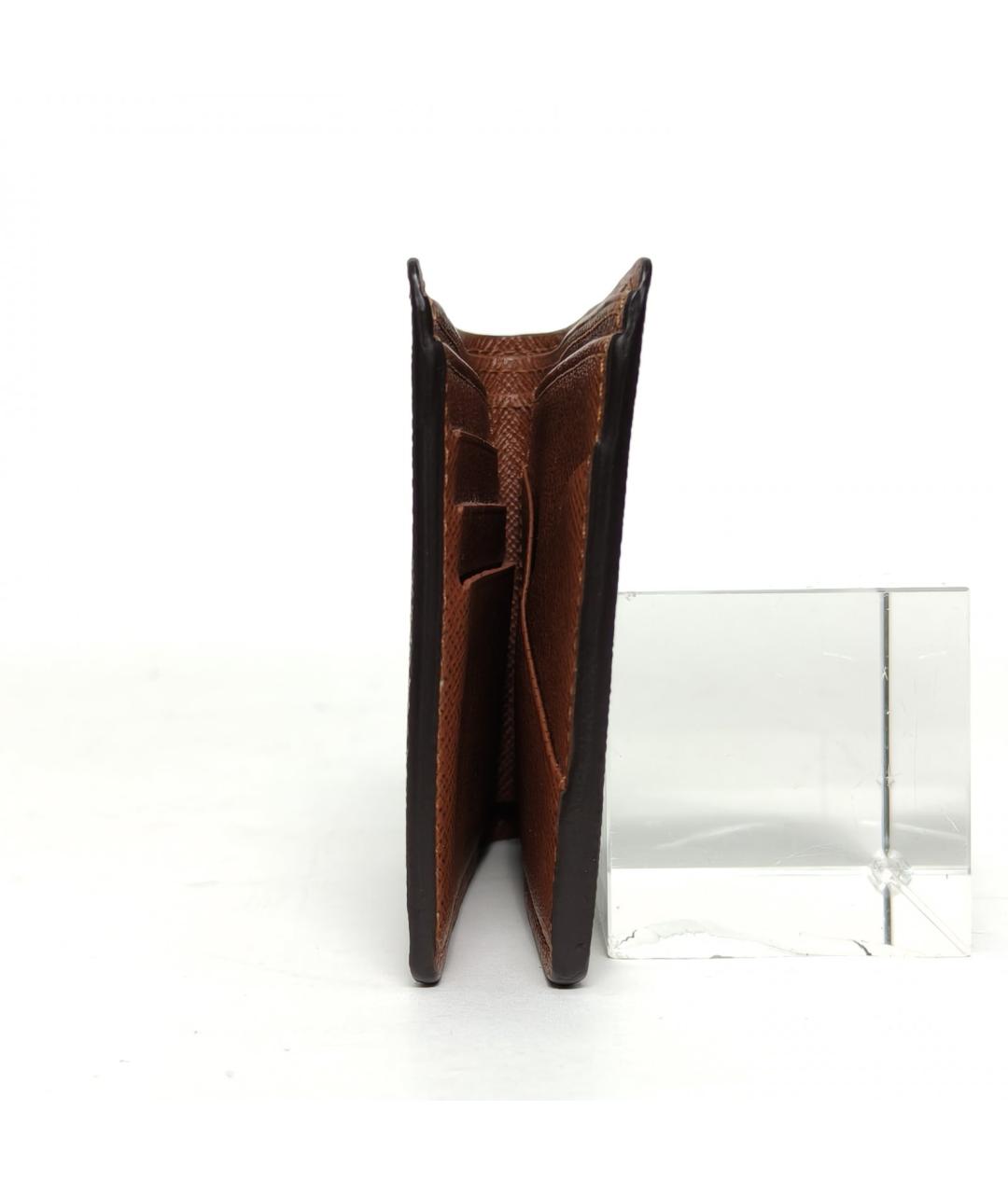 LOUIS VUITTON Коричневый кошелек, фото 3