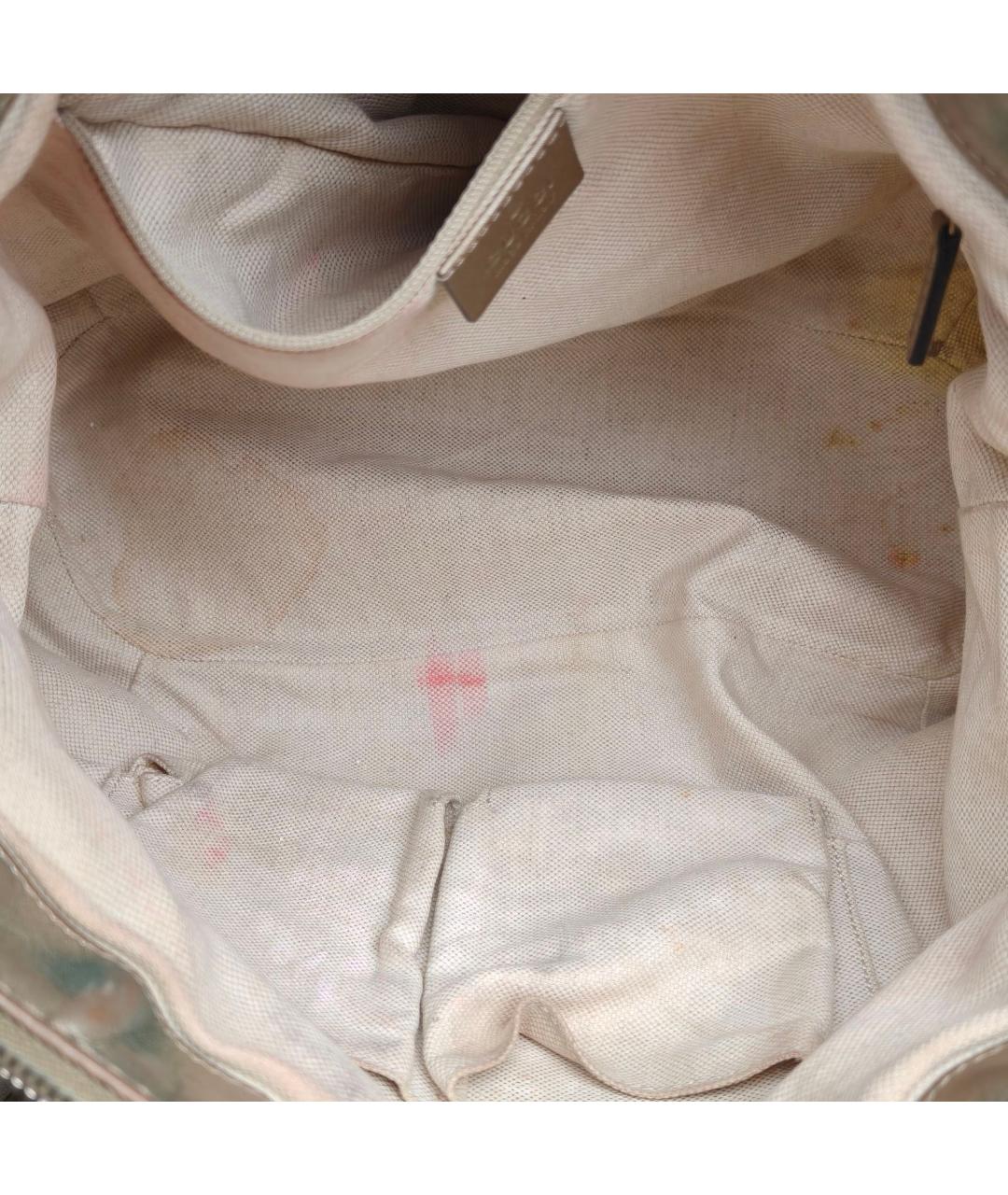 GUCCI Бежевая сумка с короткими ручками, фото 7