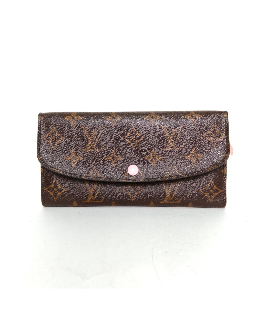 LOUIS VUITTON Коричневый кошелек, фото 2