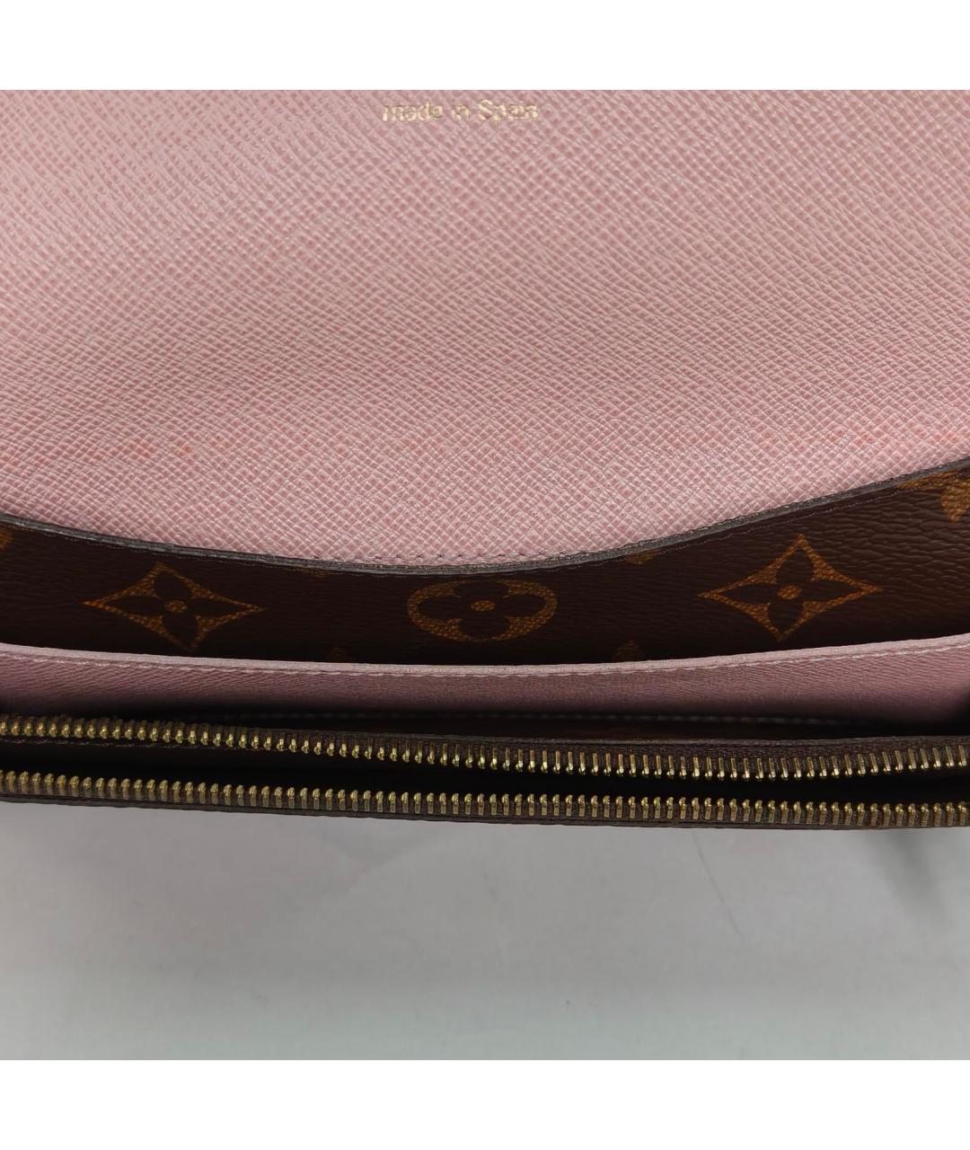 LOUIS VUITTON Коричневый кошелек, фото 7