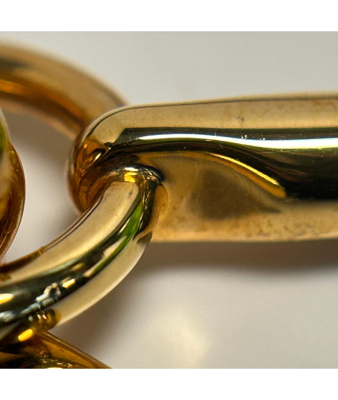 HERMES Черный латунный браслет, фото 9