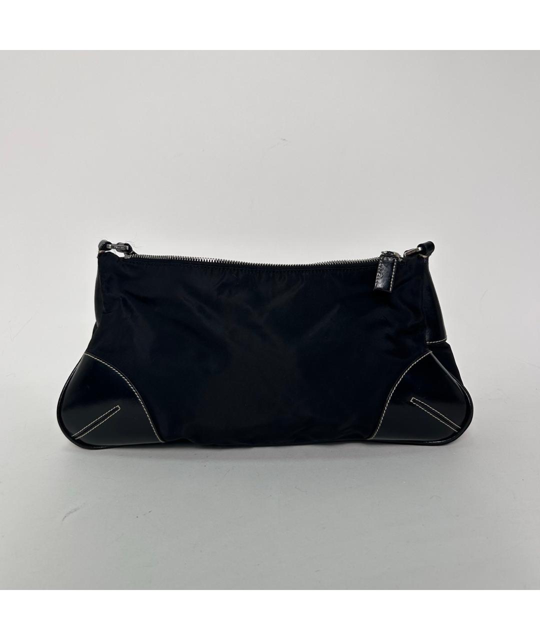 PRADA Черная тканевая сумка через плечо, фото 4