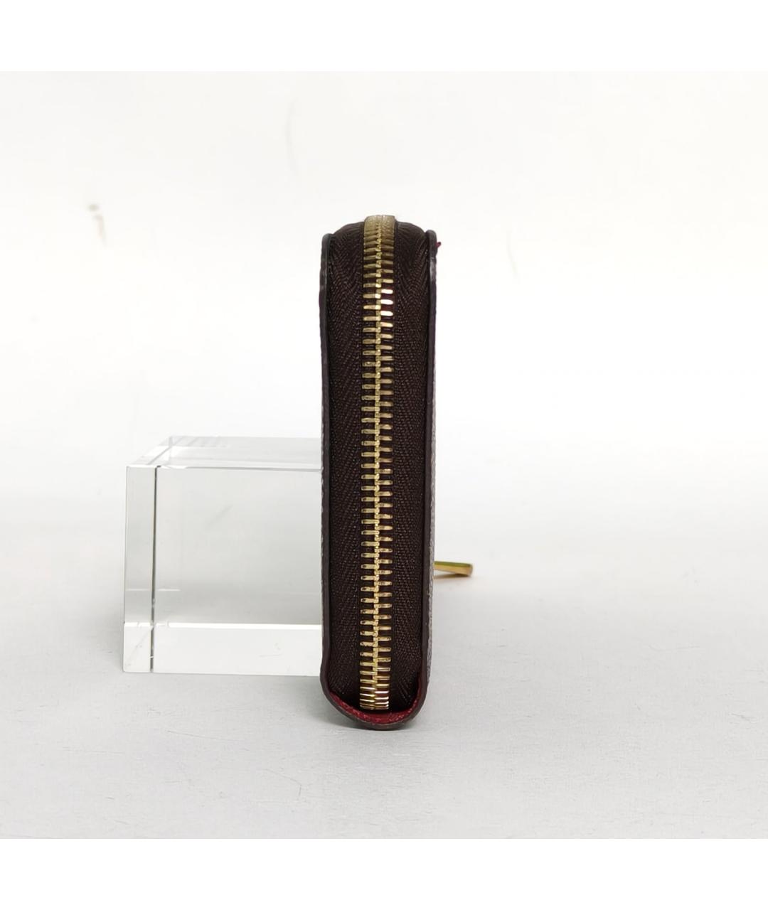 LOUIS VUITTON Коричневый кошелек, фото 4