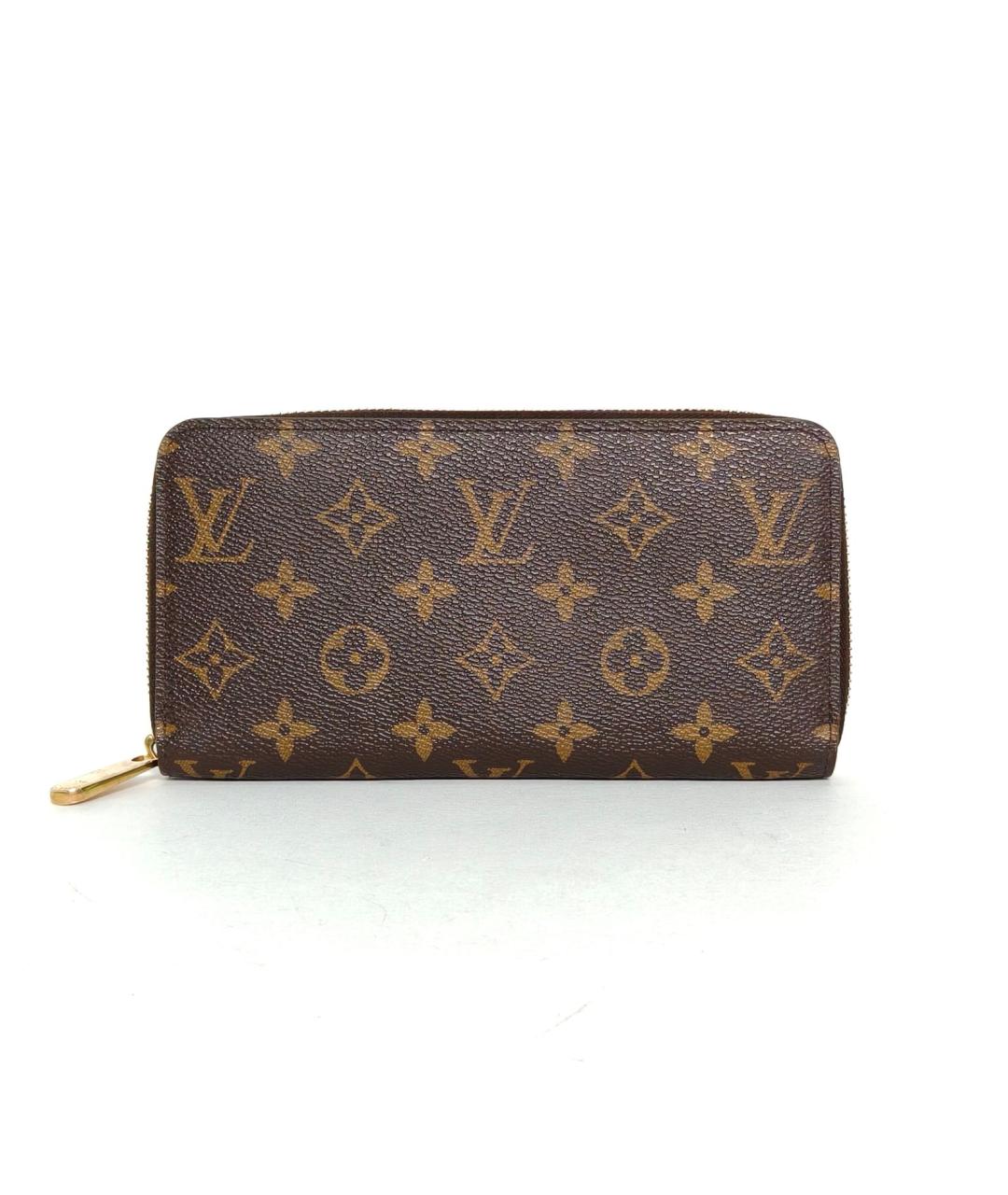 LOUIS VUITTON Коричневый кошелек, фото 2