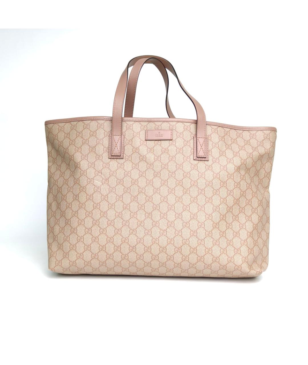 GUCCI Бежевая сумка с короткими ручками, фото 2