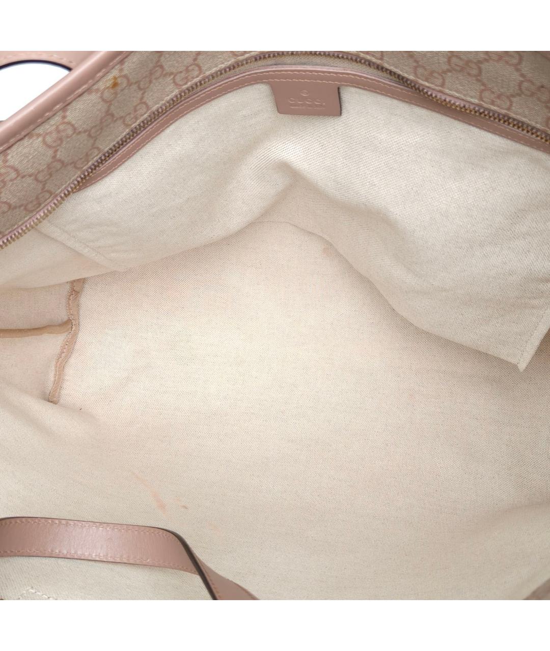GUCCI Бежевая сумка с короткими ручками, фото 7