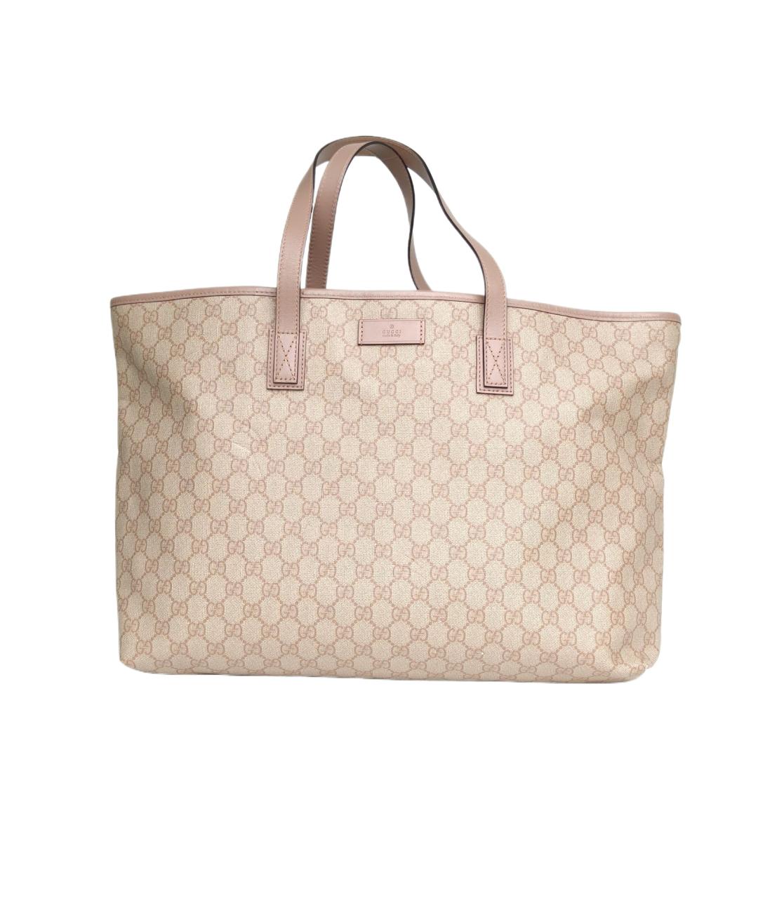 GUCCI Бежевая сумка с короткими ручками, фото 10