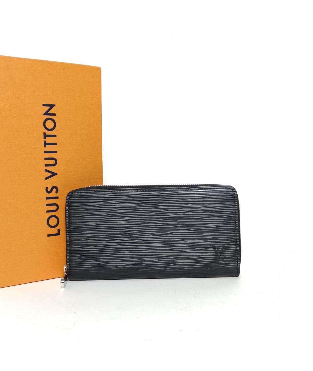 LOUIS VUITTON Черный кошелек, фото 8