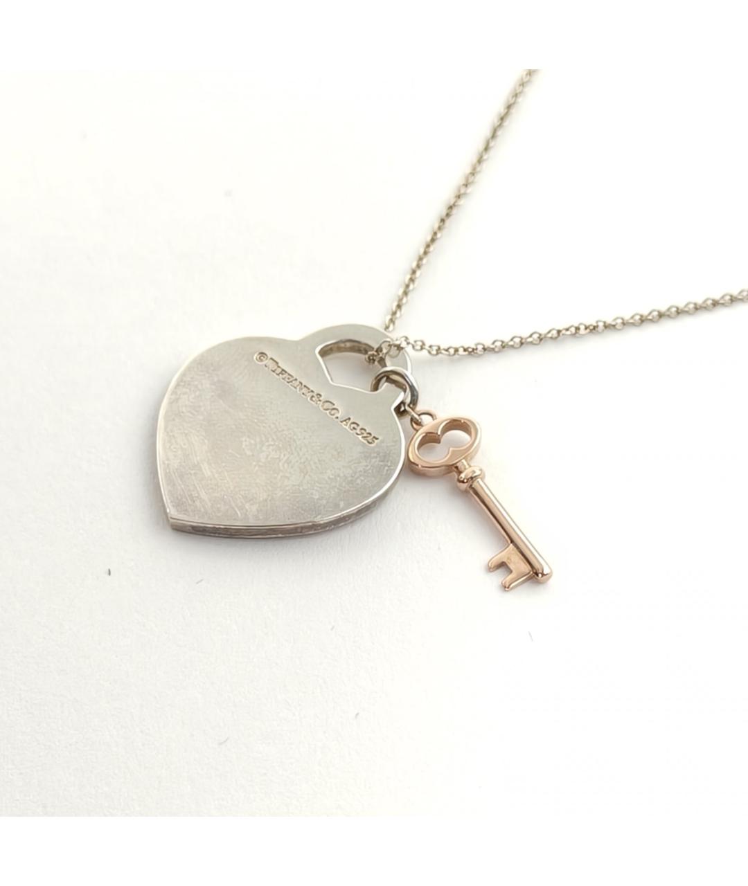 TIFFANY&CO Серебряная серебряная подвеска, фото 5