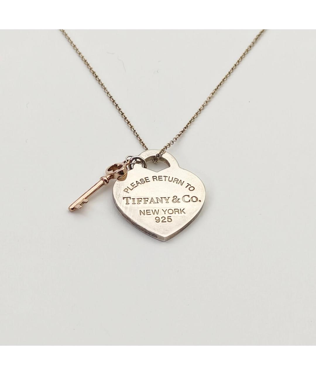 TIFFANY&CO Серебряная серебряная подвеска, фото 3