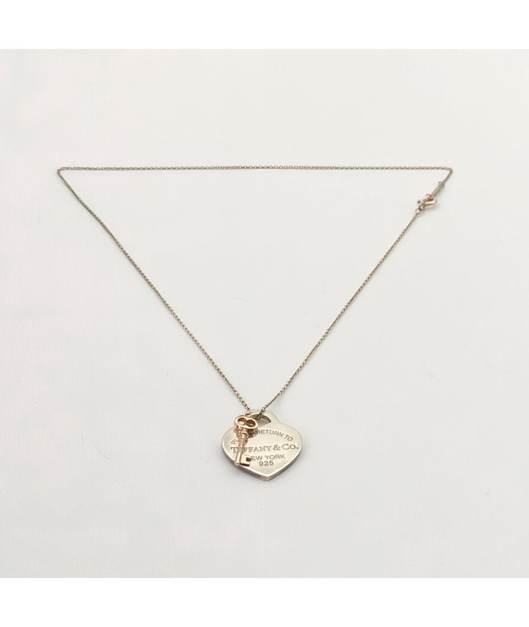 TIFFANY&CO Серебряная серебряная подвеска, фото 7