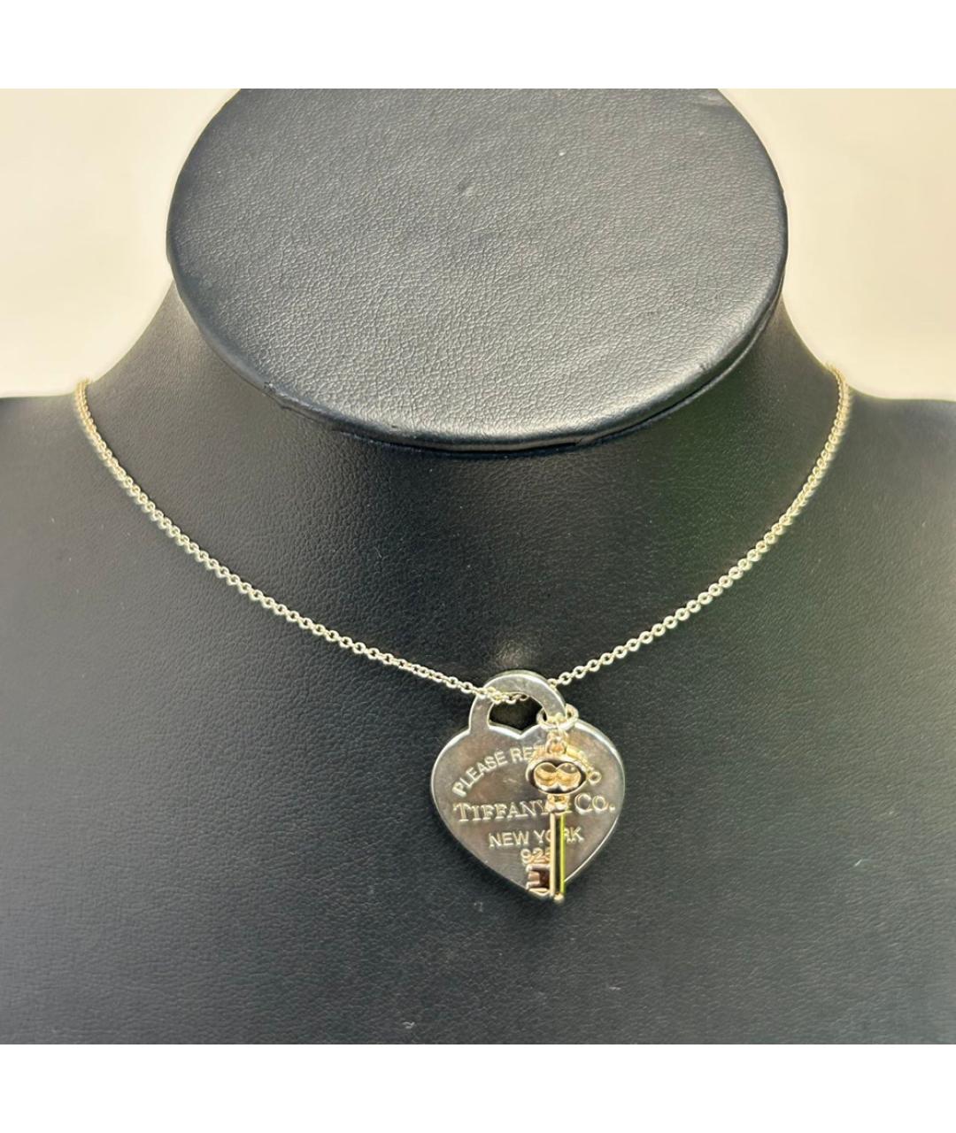 TIFFANY&CO Серебряная серебряная подвеска, фото 8