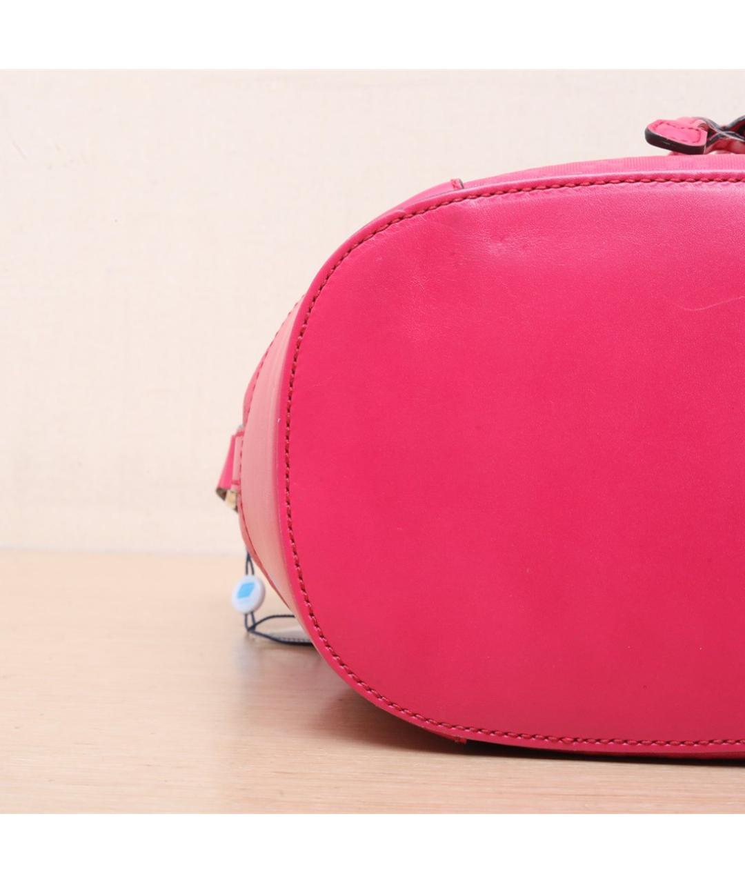 GUCCI Фуксия кожаная сумка через плечо, фото 9