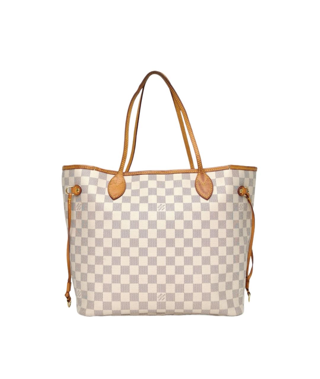 LOUIS VUITTON Белая сумка тоут, фото 10