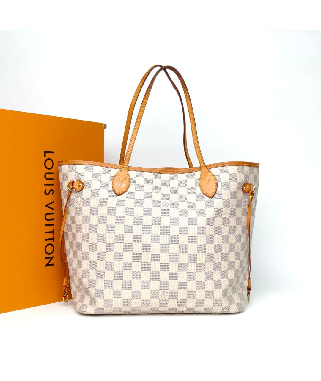 LOUIS VUITTON Белая сумка тоут, фото 8