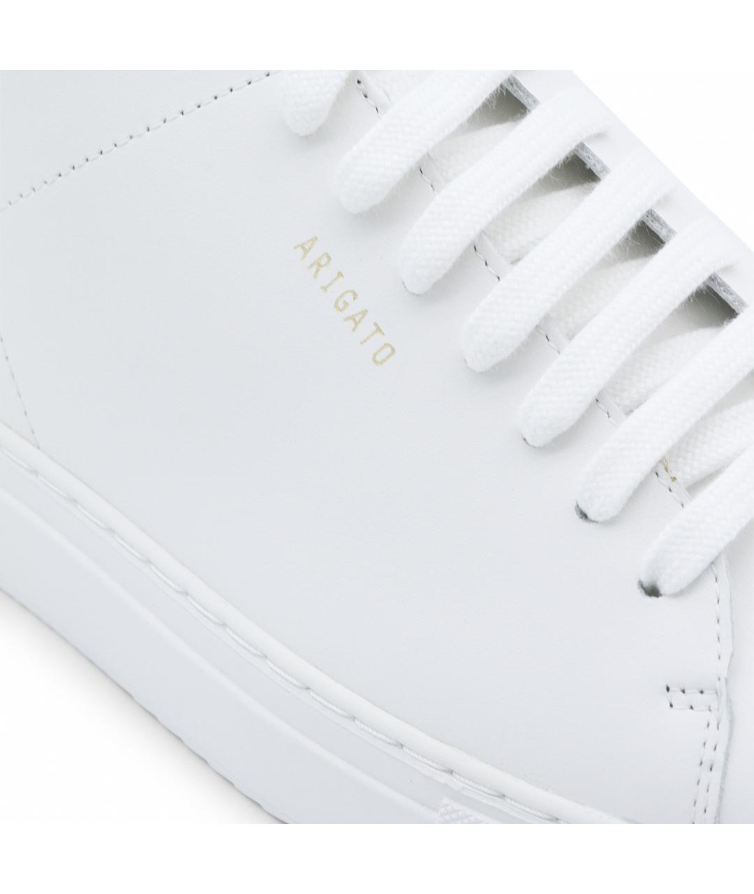AXEL ARIGATO Белые кожаные низкие кроссовки / кеды, фото 4