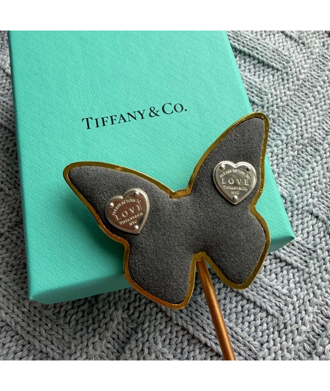 TIFFANY&CO Серебряные серебряные серьги, фото 8
