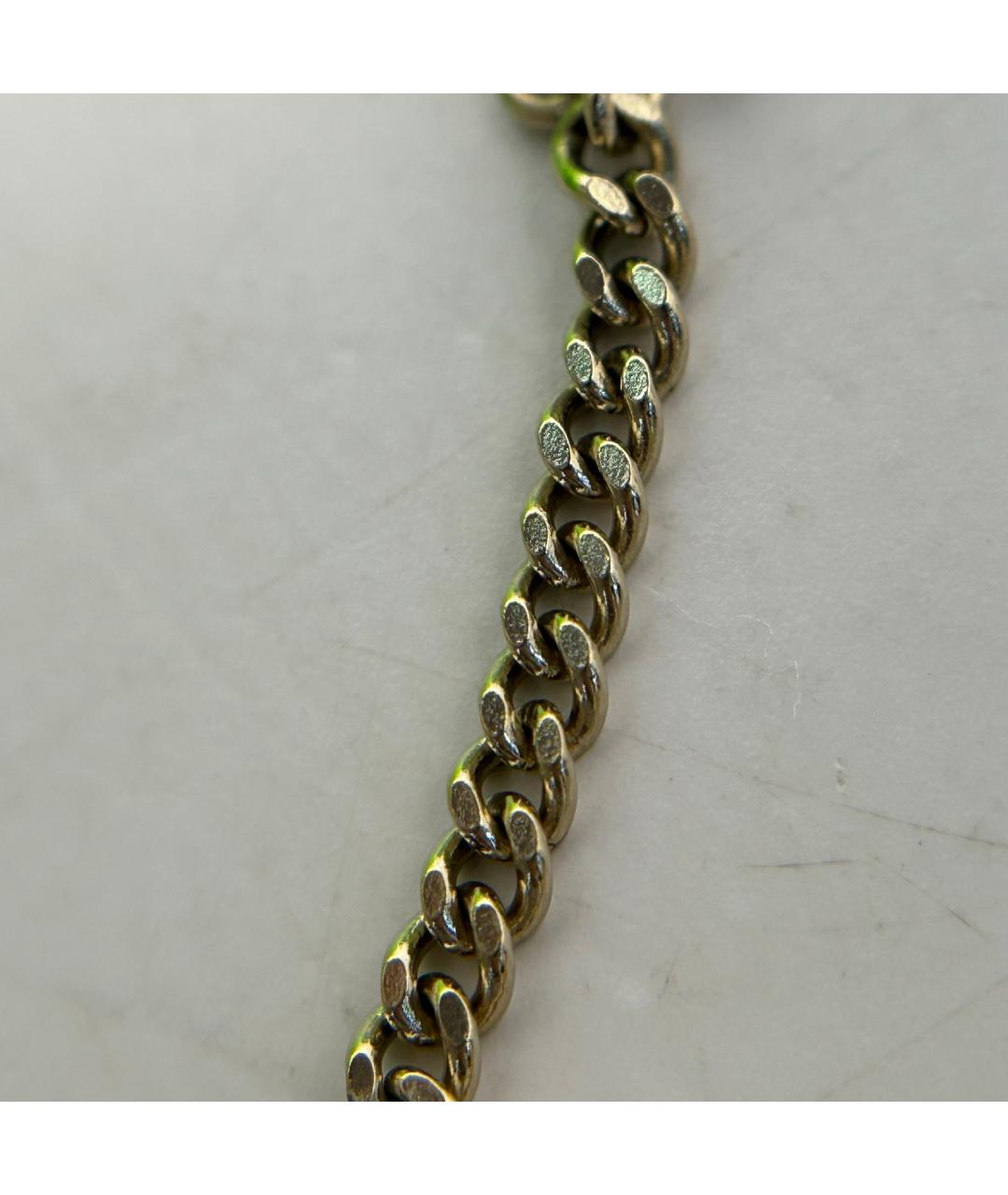 CHANEL Золотые металлические серьги, фото 7