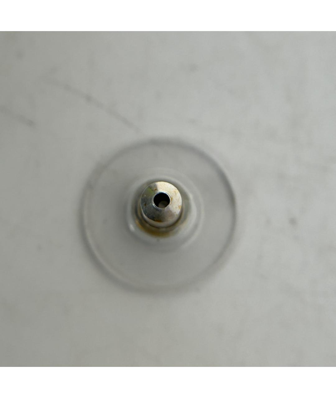 CHANEL Золотые металлические серьги, фото 9