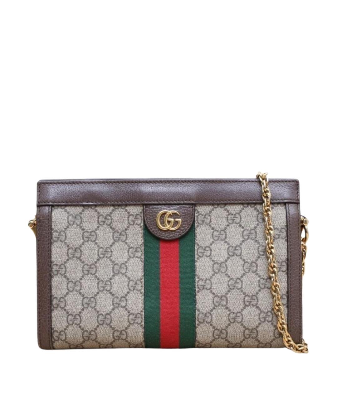 GUCCI Бежевая сумка через плечо, фото 1