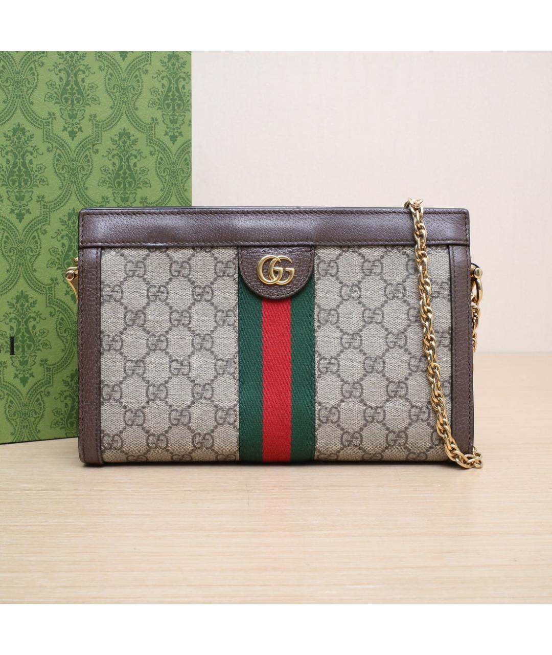 GUCCI Бежевая сумка через плечо, фото 2