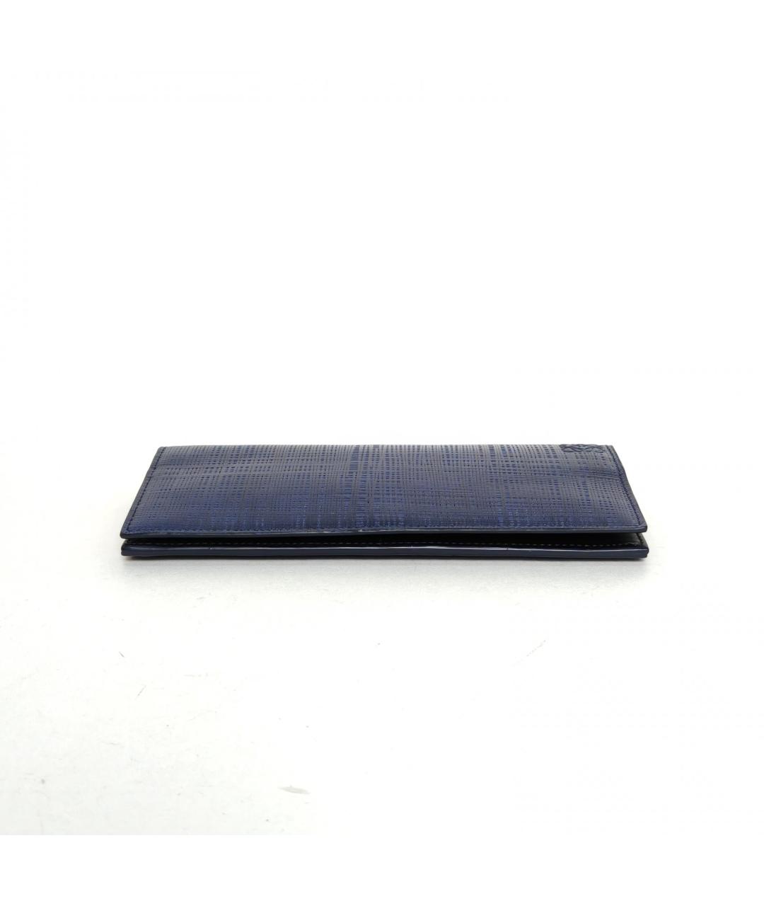 LOEWE Темно-синий кожаный кошелек, фото 6