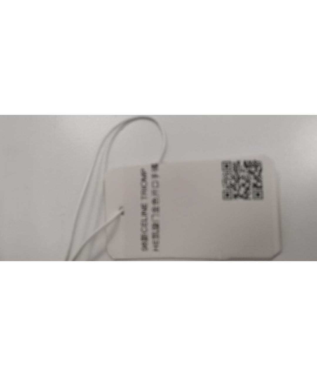 CELINE Золотой металлический браслет, фото 5