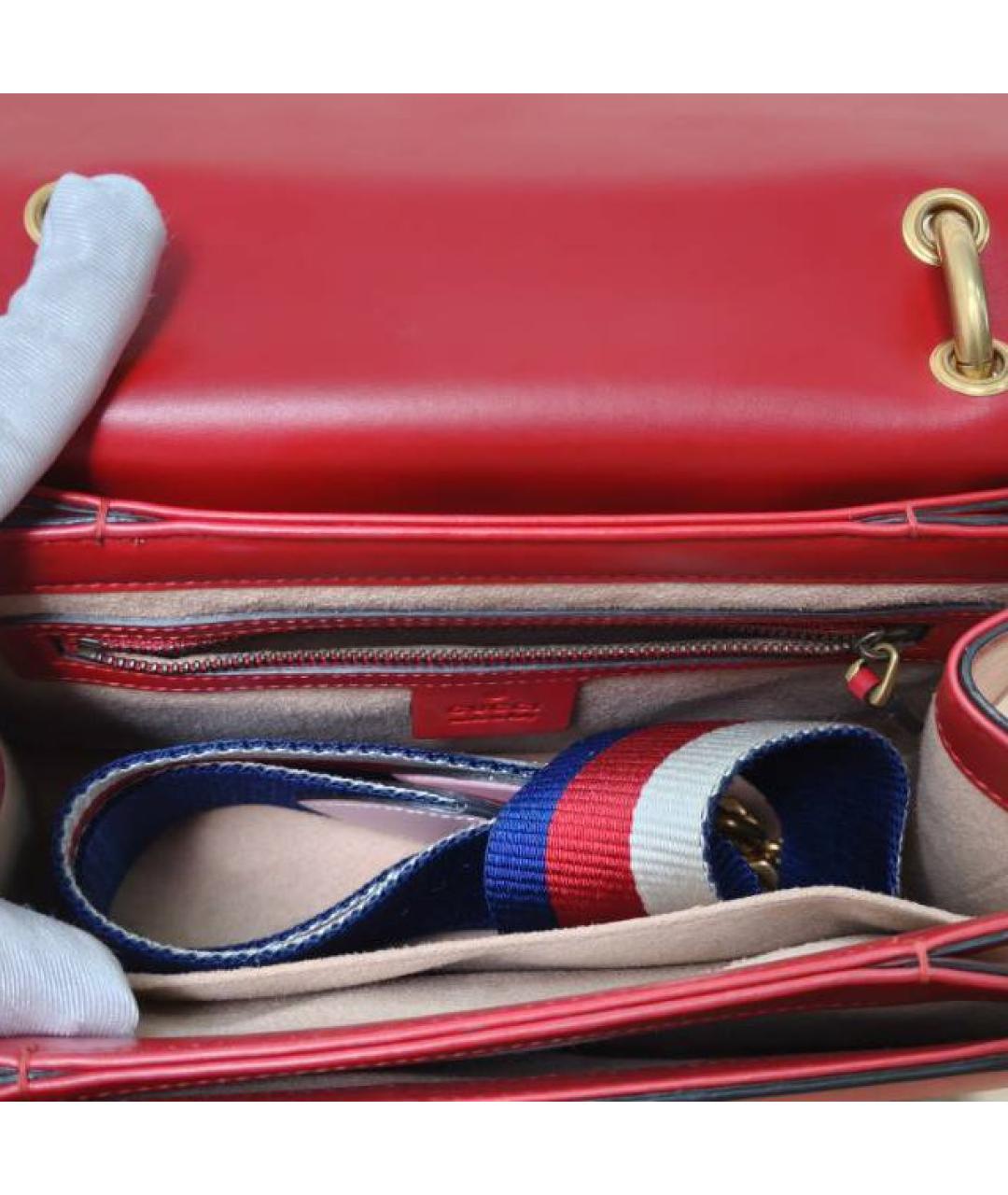 GUCCI Мульти кожаная сумка с короткими ручками, фото 7