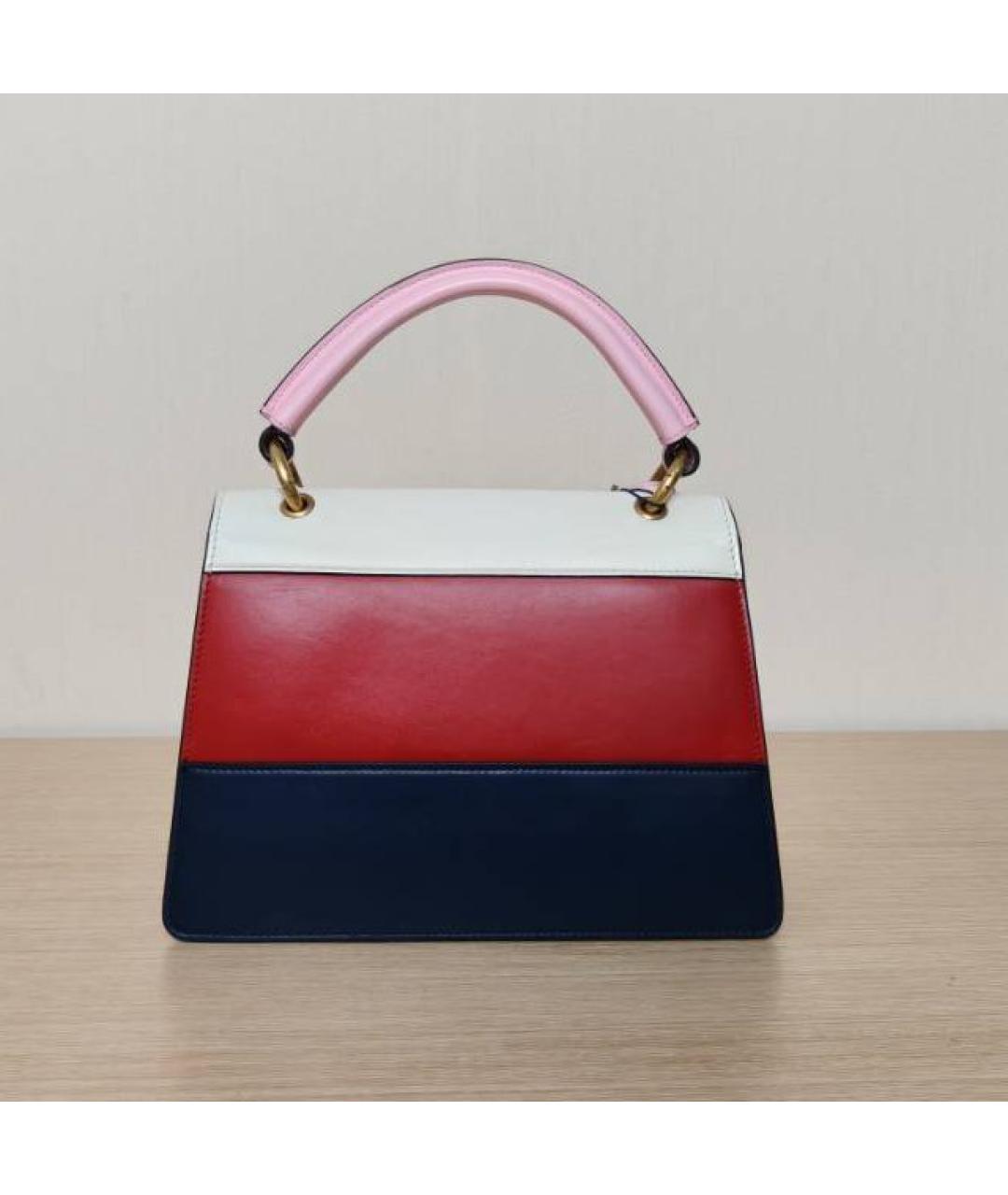 GUCCI Мульти кожаная сумка с короткими ручками, фото 4