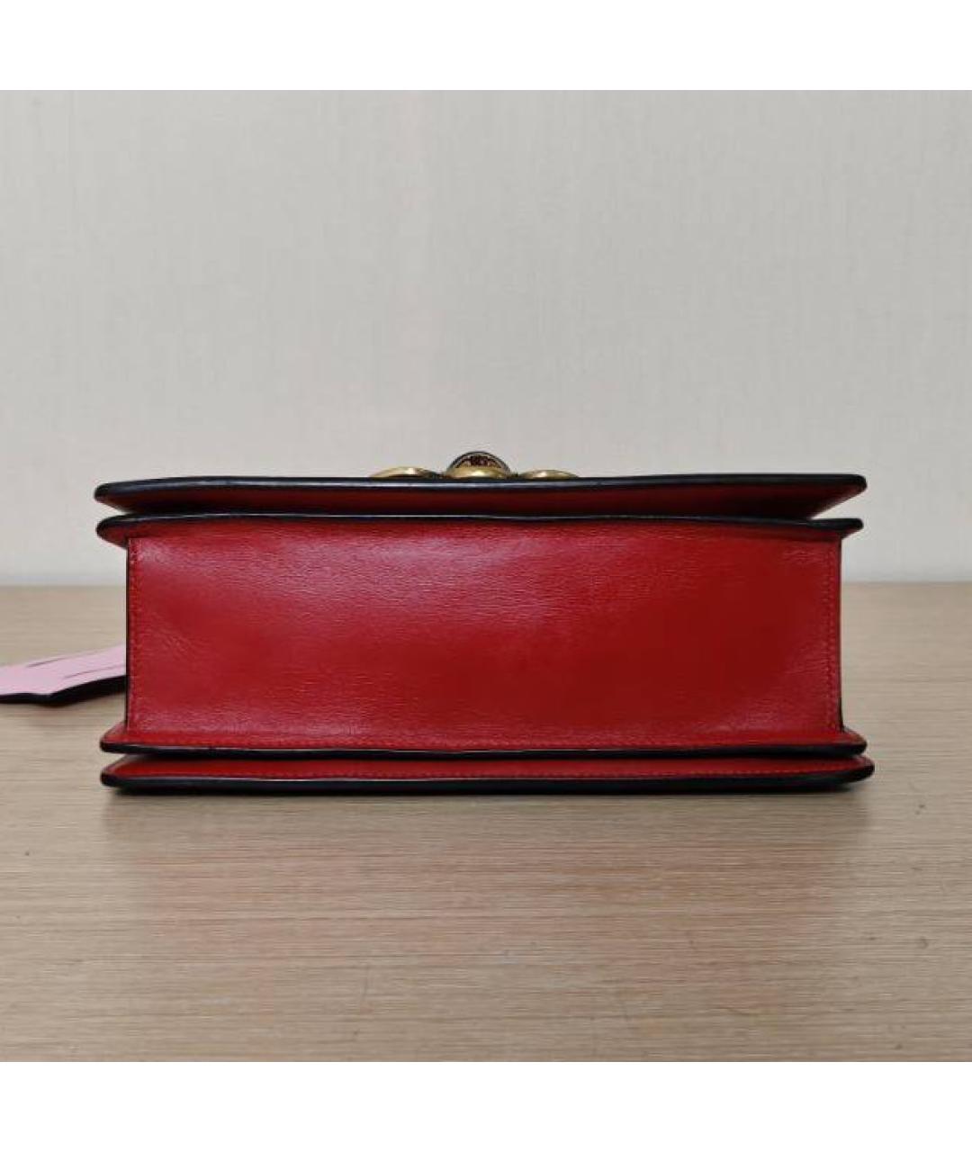 GUCCI Мульти кожаная сумка с короткими ручками, фото 6