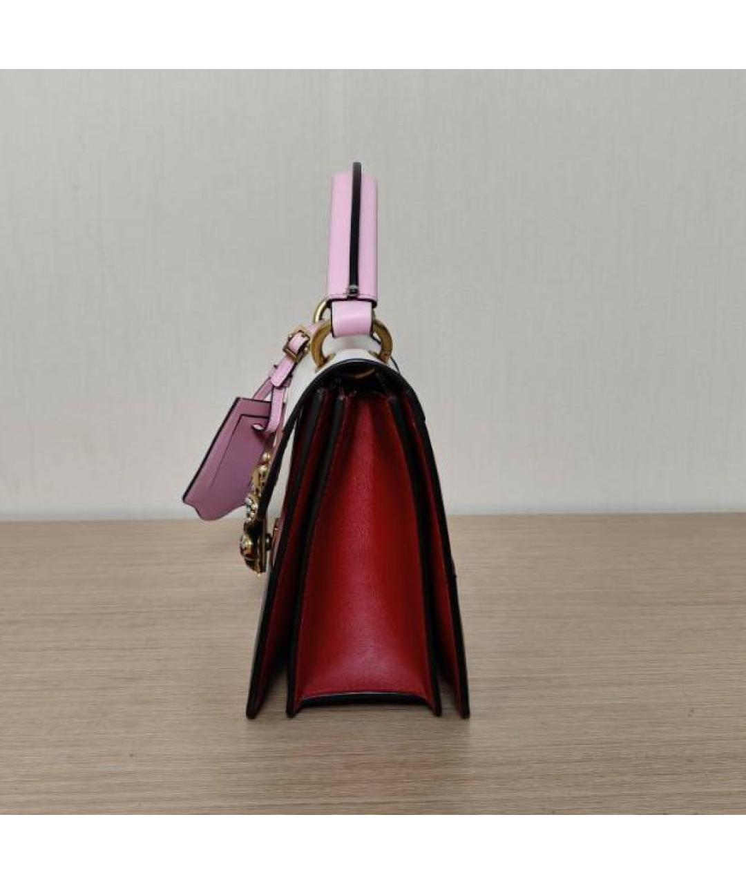 GUCCI Мульти кожаная сумка с короткими ручками, фото 3